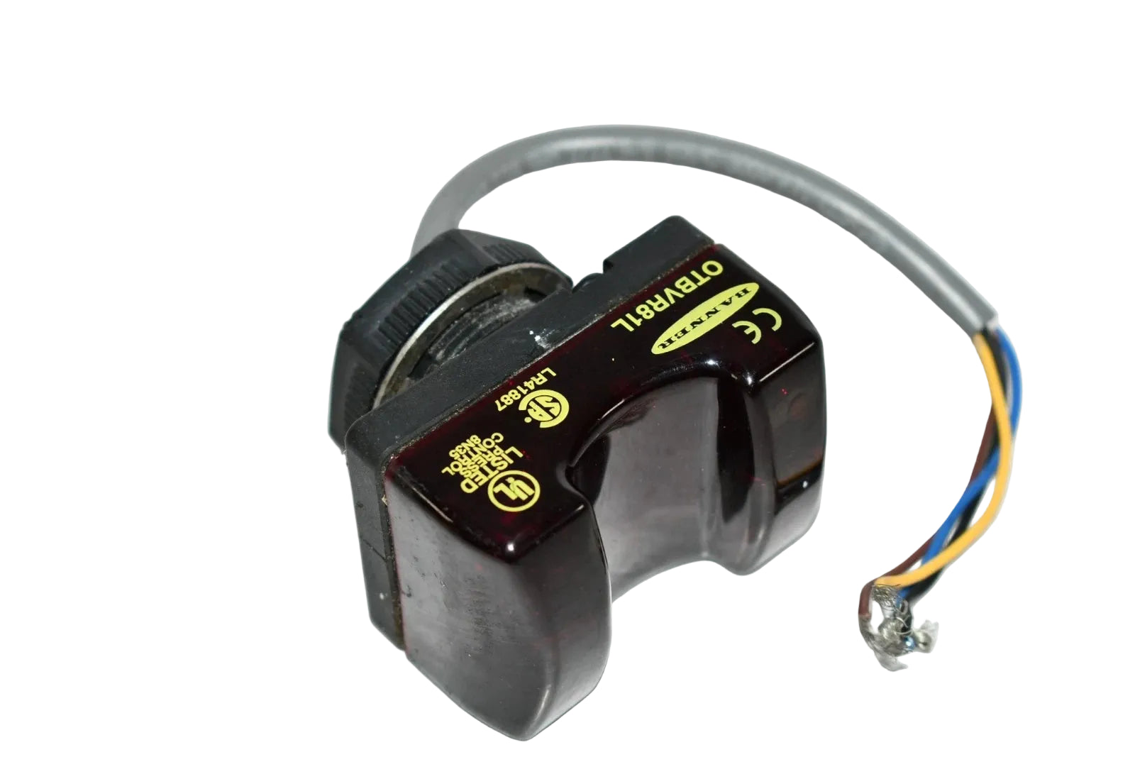 OTBVR81L | Banner Engineering OTB Series Momentary Optical Touch Button SPDT Relay