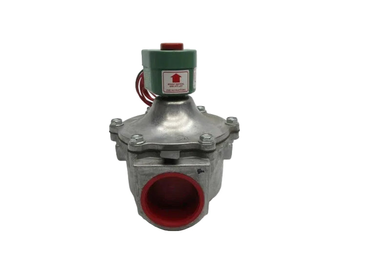 ASCO 8215B80 Series 8215 2 Inch Normally Closed Solenoid Air Valve 120 VAC