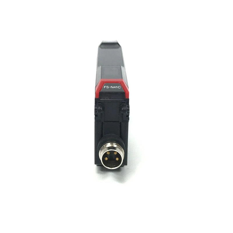 Keyence FS-N41C Digital Fiber Optic Sensor Amplifier Main Unit with M8 Connector