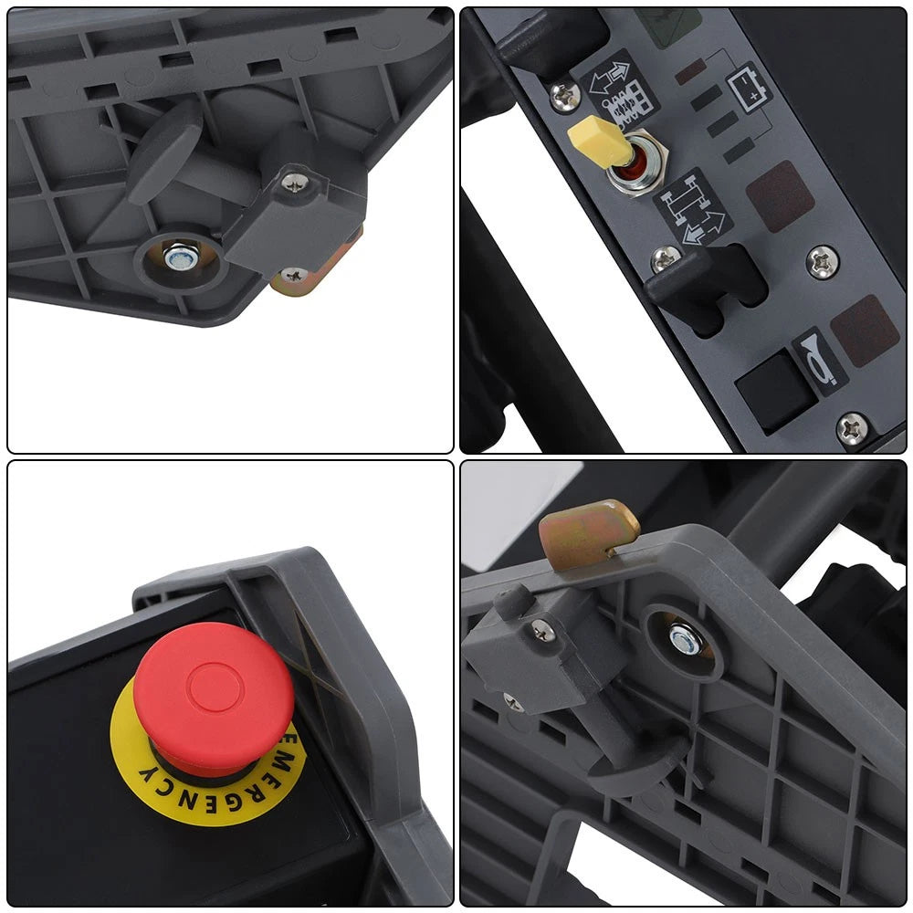 JLG 1001091153 Upper Platform Joystick Control Box Assembly with 9-Pin Plug for Electric Scissor Lifts