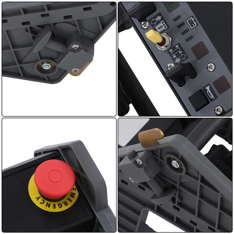 JLG 1001091153 Upper Platform Joystick Control Box Assembly with 9-Pin Plug for Electric Scissor Lifts