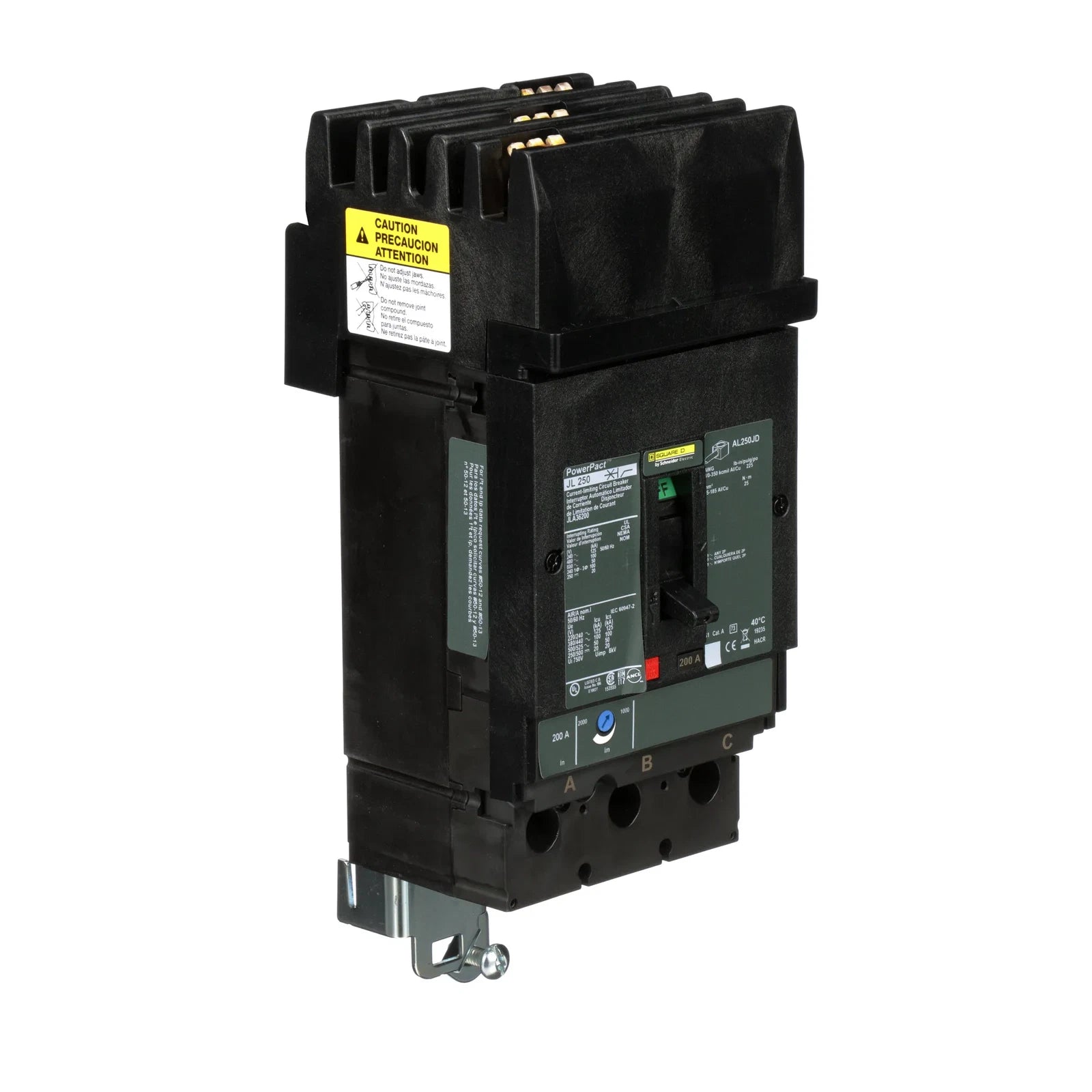 JLA36200 | Schneider Electric 200A J-Frame 600VAC Molded Case Circuit Breaker