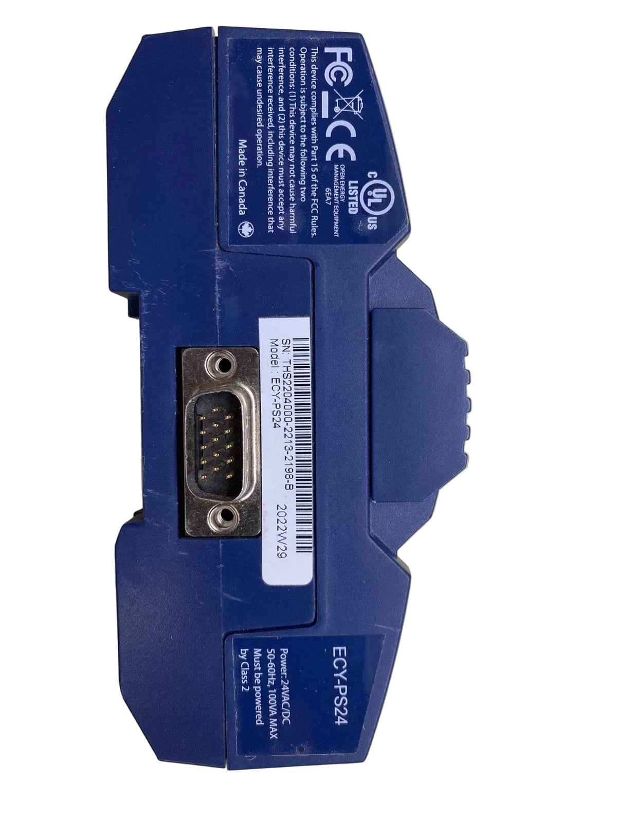 Distech Controls ECY-PS24 24 VAC/DC Power Supply Module for Eclypse Connected System Controllers
