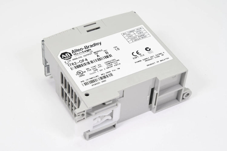 1762-OF4 | Allen-Bradley MicroLogix 4-Channel Analog Output Module, 0–10 VDC and 4–20 mA