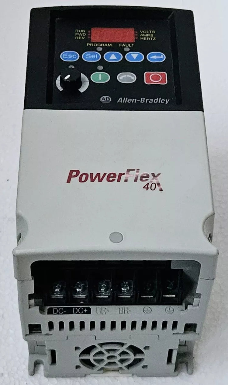 22B-A2P3N104 | Allen-Bradley PowerFlex 40 AC Drive 240VAC 1-Phase