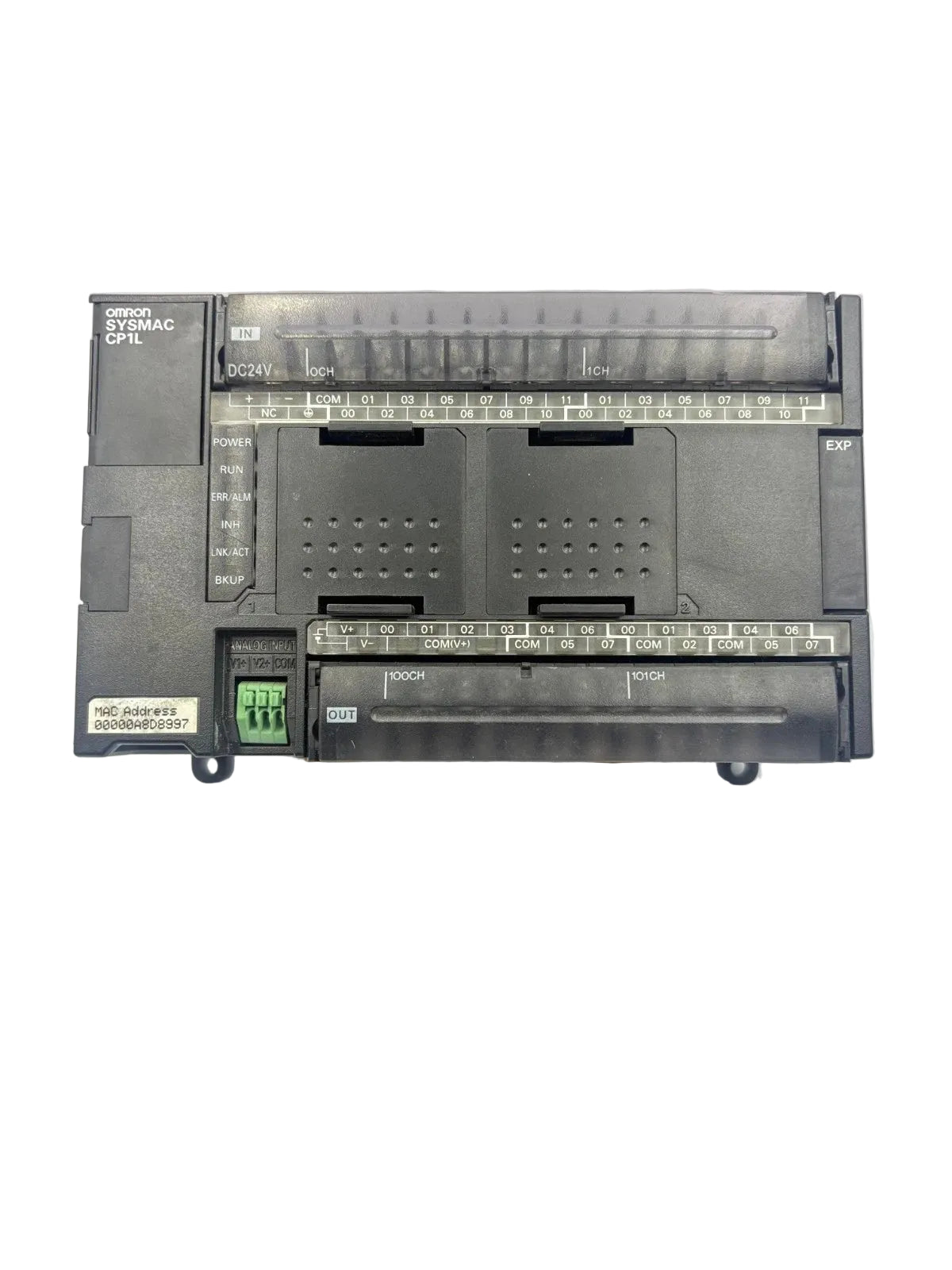 CP1L-EM40DT1-D | Omron CP1 Series PLC CPU 24 Inputs 16 PNP Outputs Ethernet