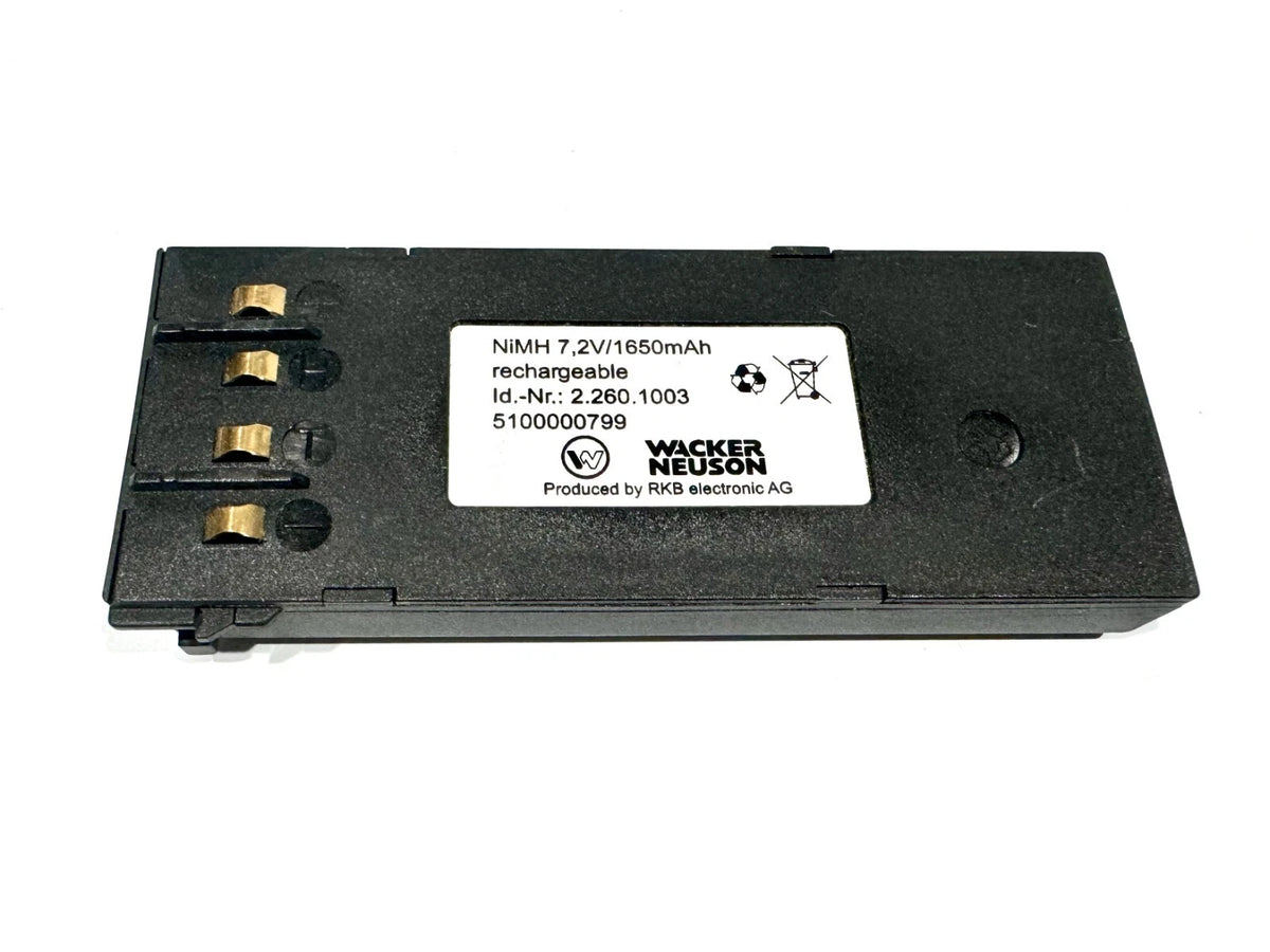 Wacker Neuson 5100000799 7.2V 2400mAh NiMH Remote Control Battery