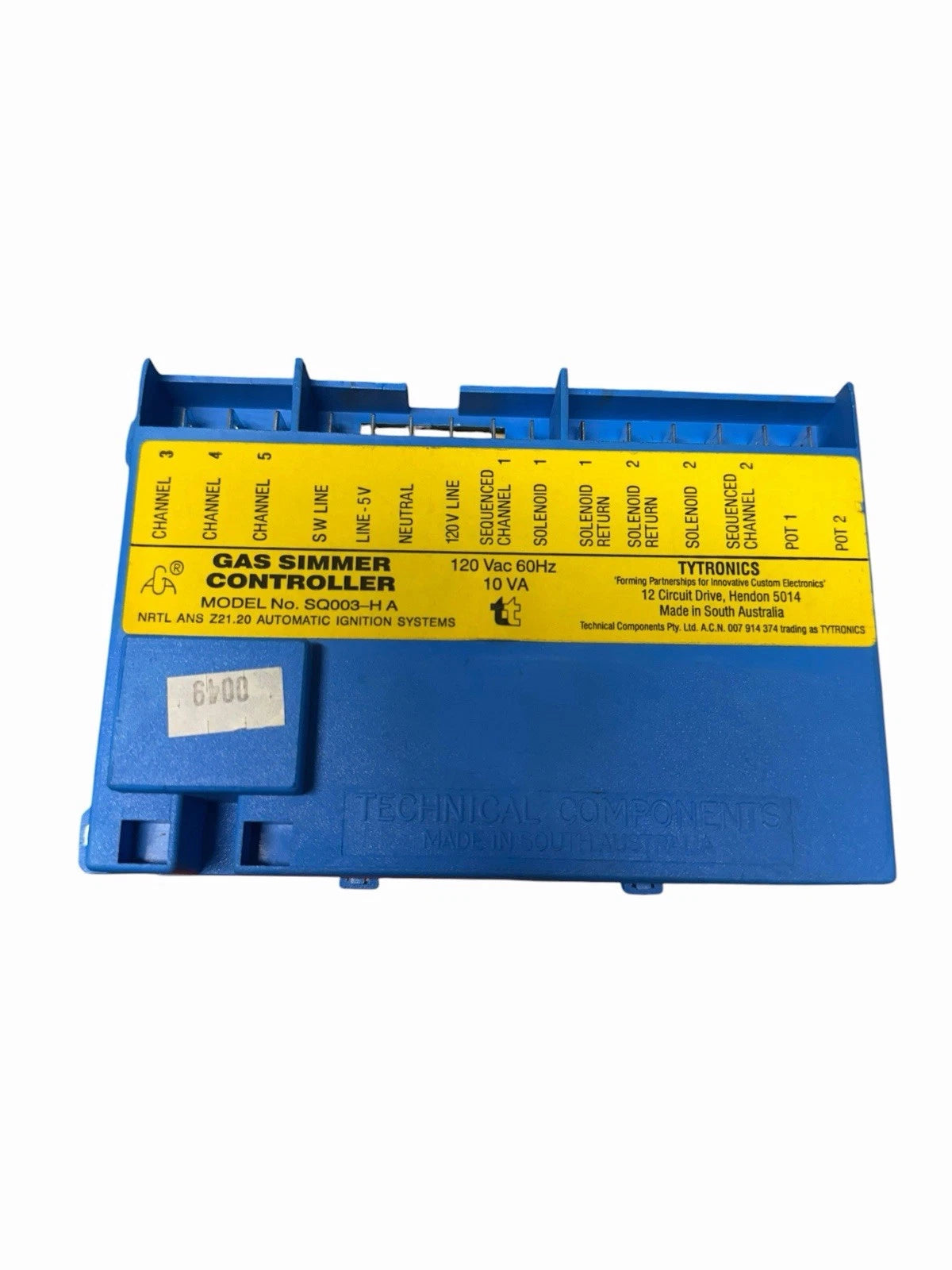 Bosch 00422882 Electronic Simmer Controller for Compatible Gas Cooktops and Gas Ranges