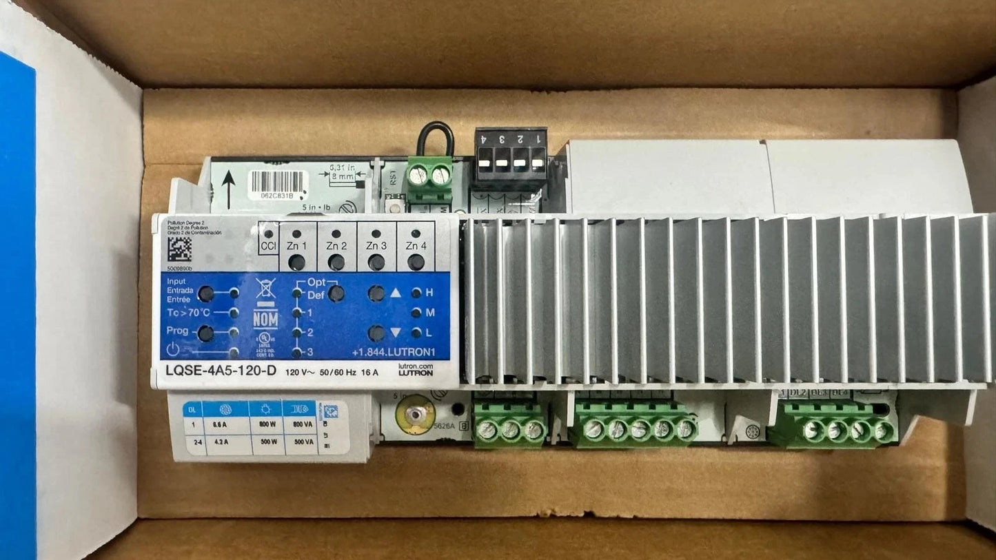 LQSE-4A5-120-D | Lutron HomeWorks QS DIN Rail Power Module