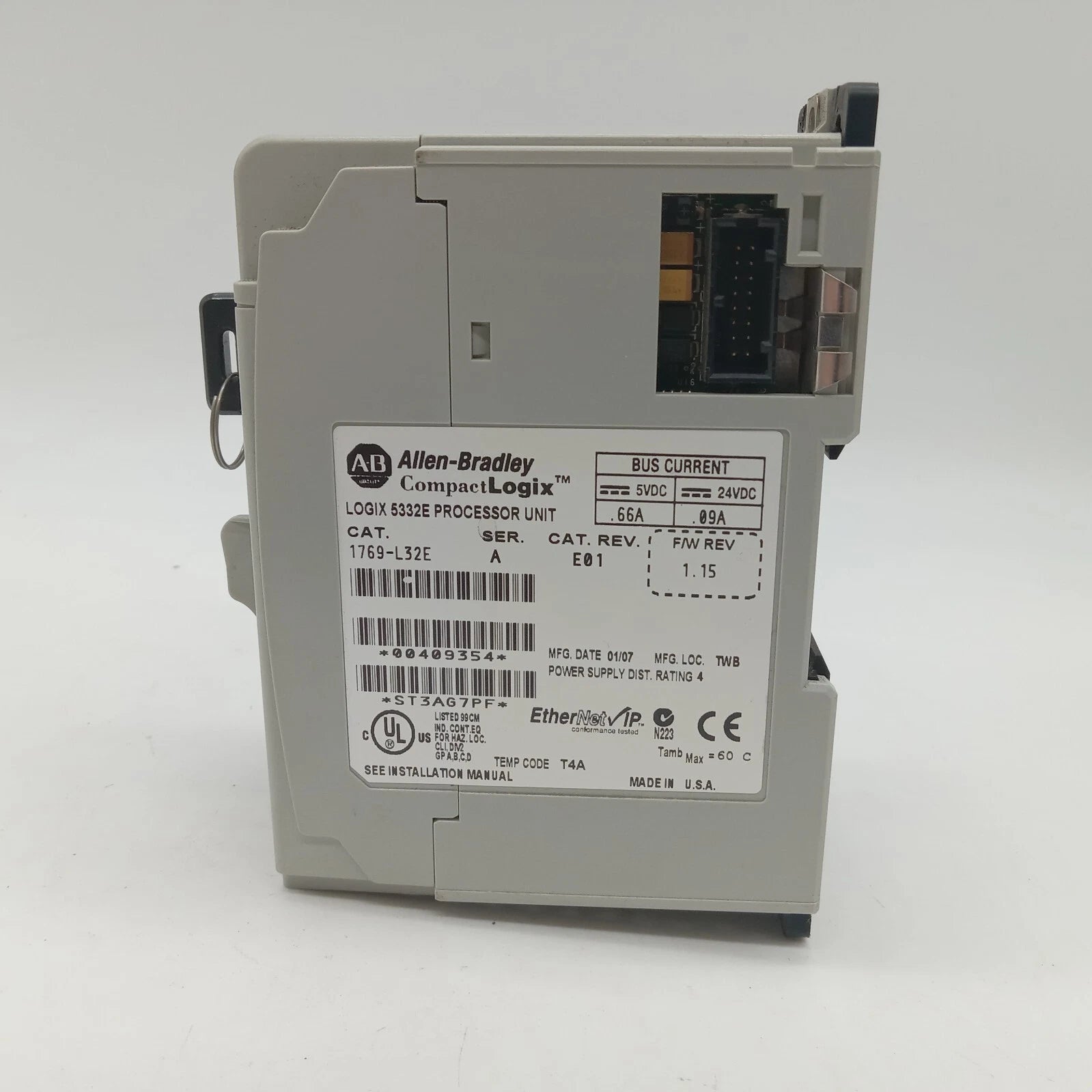 1769-L32E | Allen-Bradley CompactLogix Controller, 750 KB