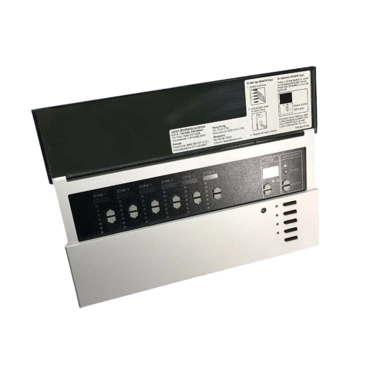 GRX-MR-6 | Lutron GRAFIK Eye 6-Zone Main Control Unit for Scene Lighting, CE Certified
