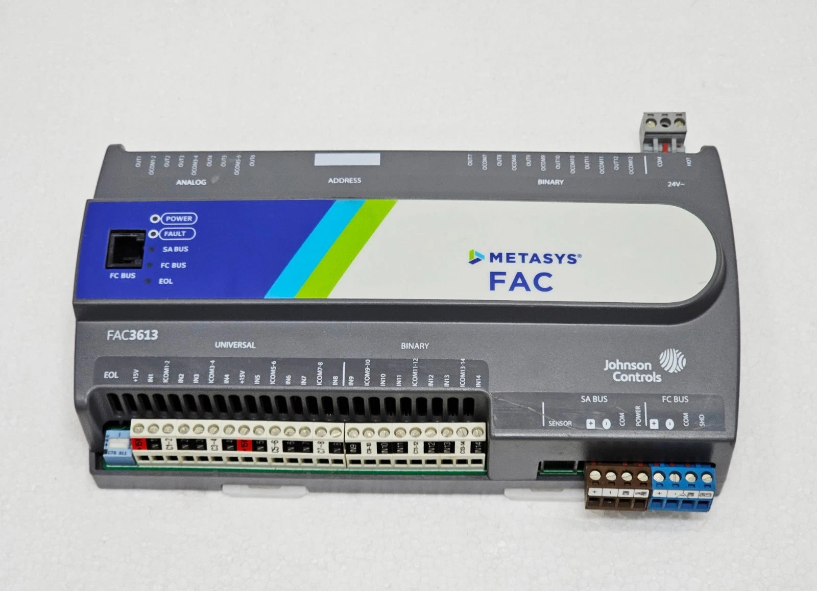 Johnson Controls MS-FAC3613-0 26-Point Field Application Controller