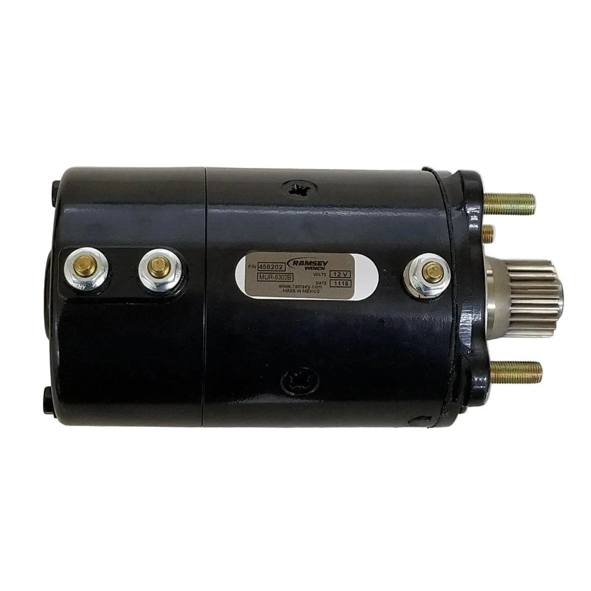 Auto Crane 262036 24V RE-12000 Electric Motor Assembly with Isolated Ground