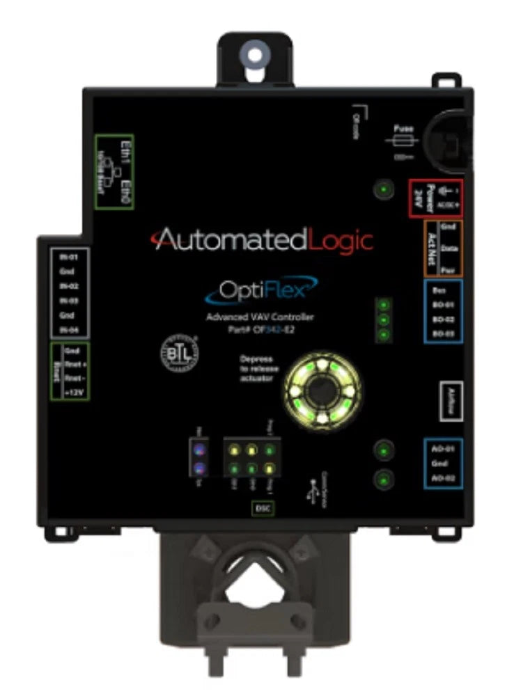 Automated Logic OF342-E2 OptiFlex Advanced BACnet VAV Controller for WebCTRL HVAC Systems