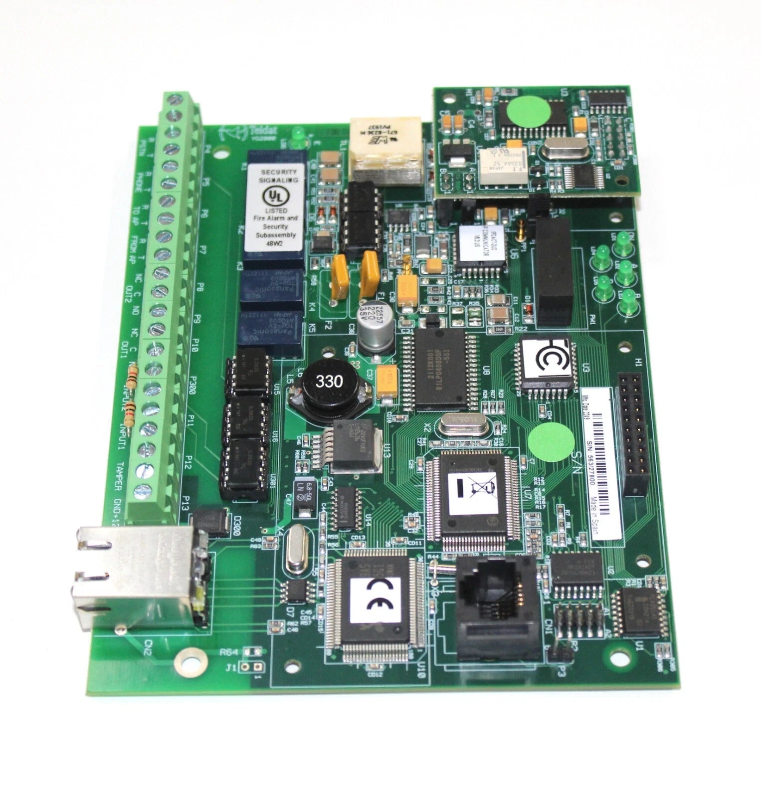 IPDACT-2UD | Fire-Lite IP Communicator for Ethernet Fire Alarm Transmission (24 VDC)