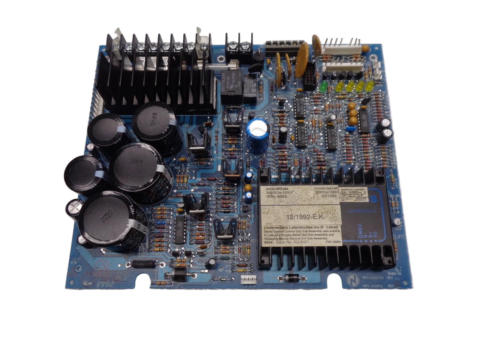 MPS-24AEPCA | Notifier 24VDC Fire Alarm Power Supply and Battery Charger