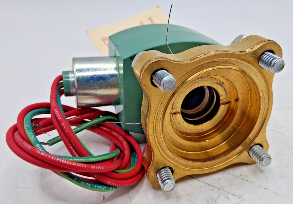 ASCO 8220G11 Series 8220 2-Way Normally Closed Hot Water and Steam Control Valve 1-1/2 Inch NPT