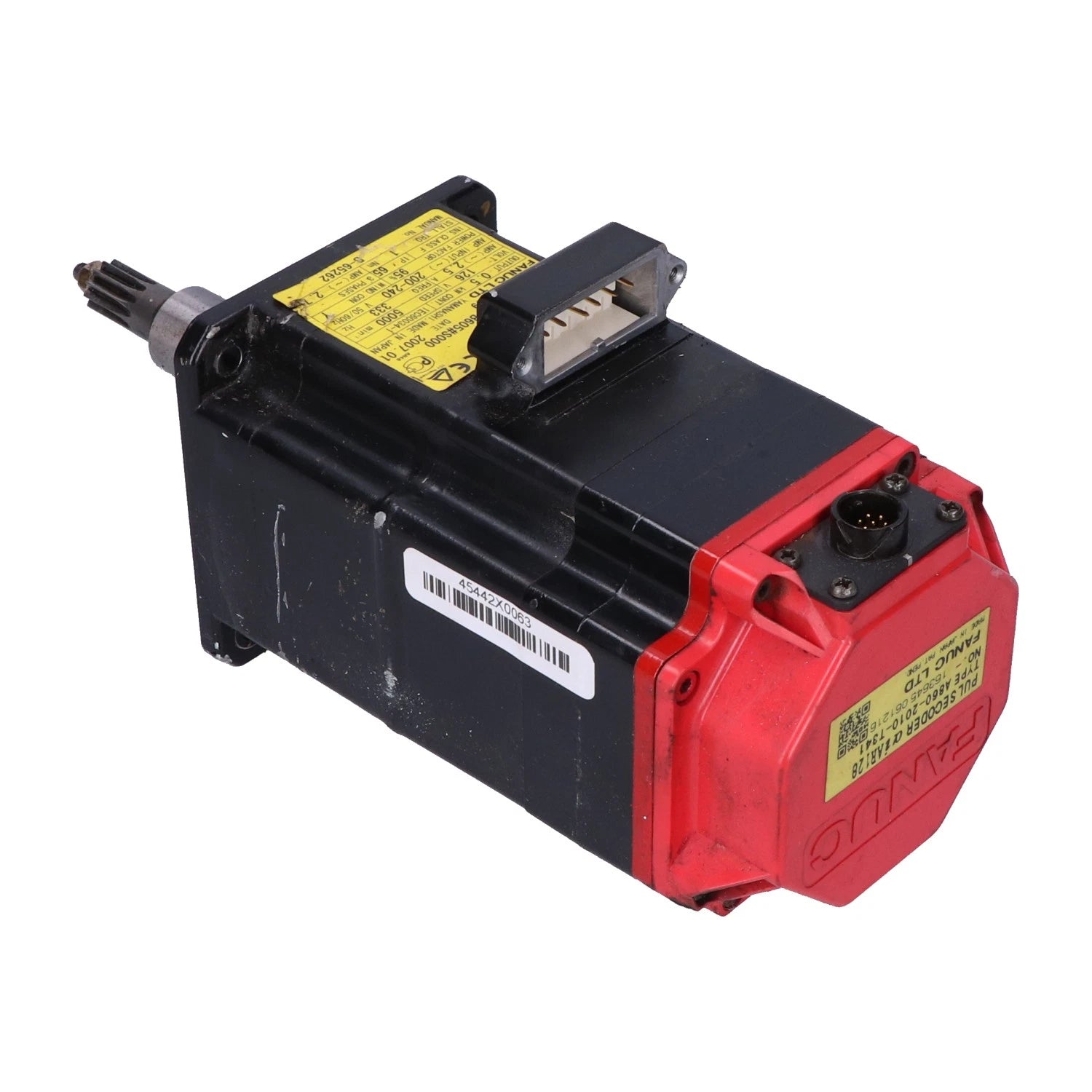 A06B-0202-B605#S000 | FANUC AiF1/5000 AC Servo Motor 0.5 kW with Brake