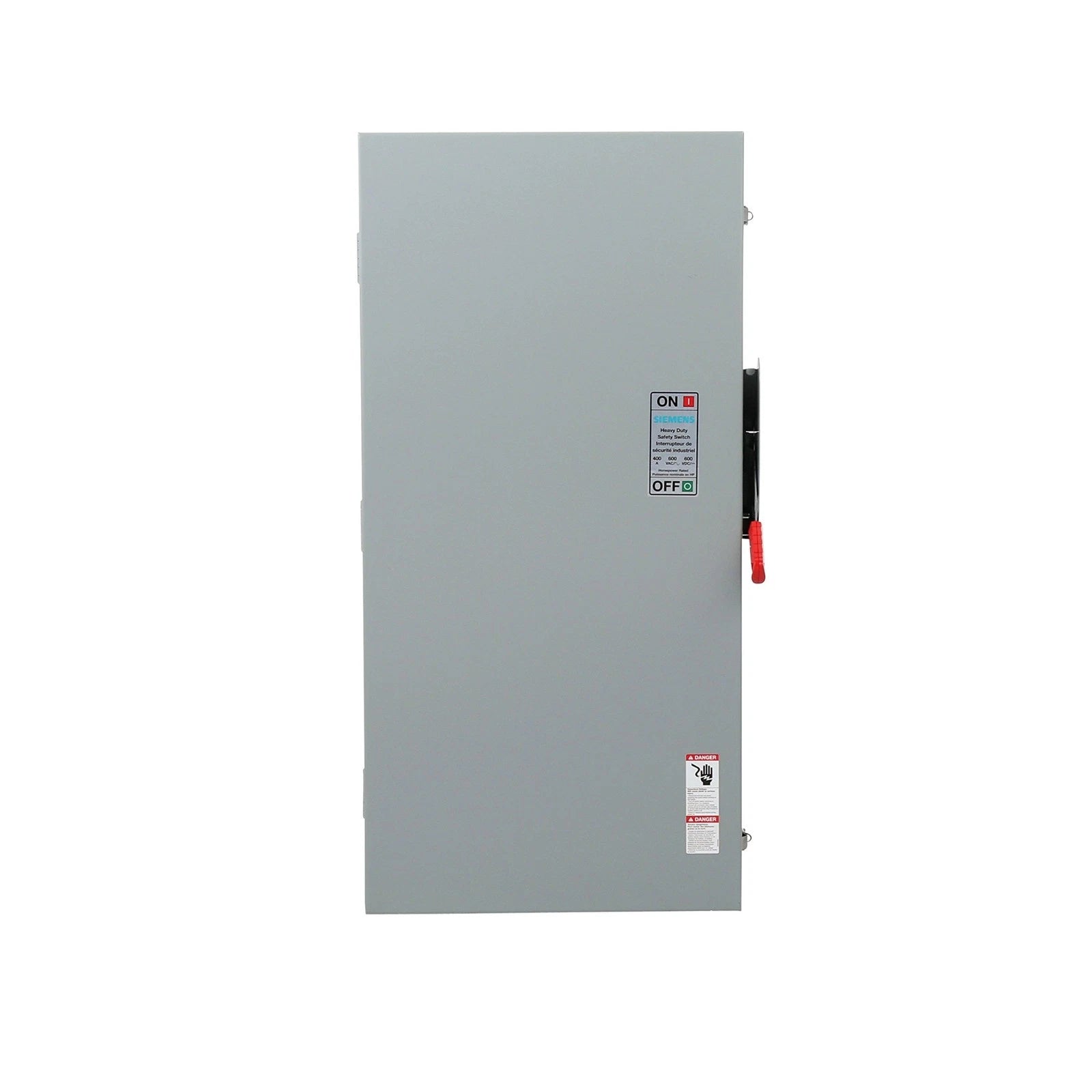 Siemens HF365NRA 400A 600V 3-Pole Fusible Safety Switch NEMA 3R Outdoor