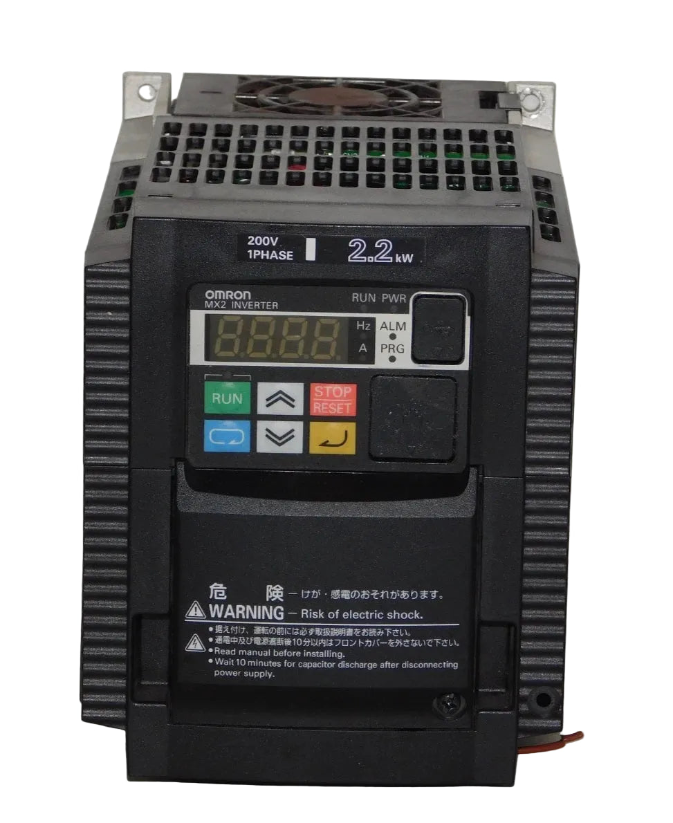 3G3MX2-AB022-E | Omron MX2 Compact Inverter Drive 2.2 kW 200–240 VAC