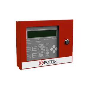 Potter Electric Signal RA-6500R Remote LCD Fire Alarm Annunciator