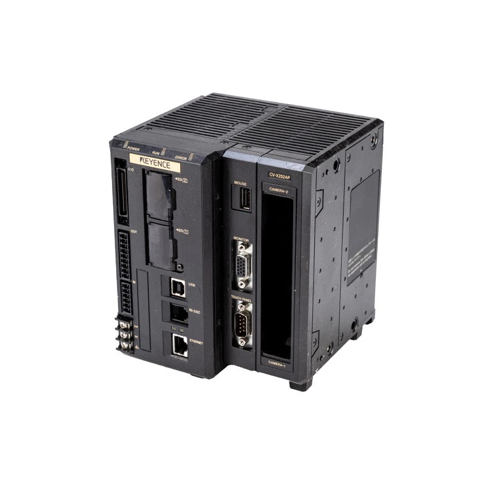 Keyence CV-X252AP High-Speed Multi-Camera Vision System Controller PNP Type