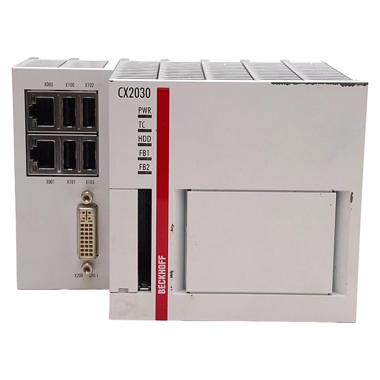 Beckhoff CX2030-0125 Modular Industrial PC with Intel Core i7 and TwinCAT 3 Runtime