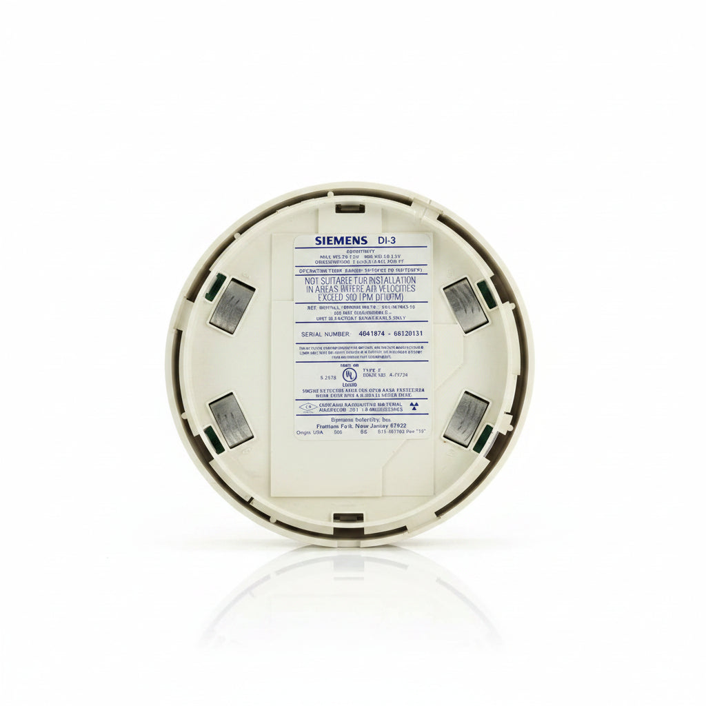 Siemens 500-081806 Dual-Chamber Ionization Smoke Detector
