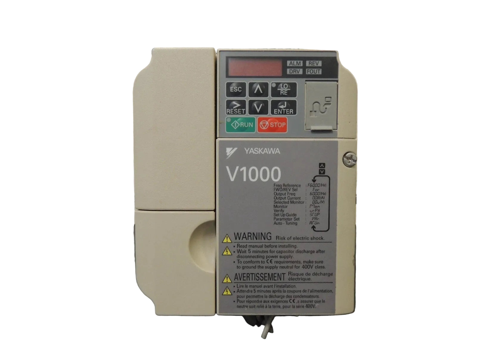 CIMR-VT4A0007BAA | Yaskawa V1000 AC Drive 2.2kW HD / 3.0kW ND