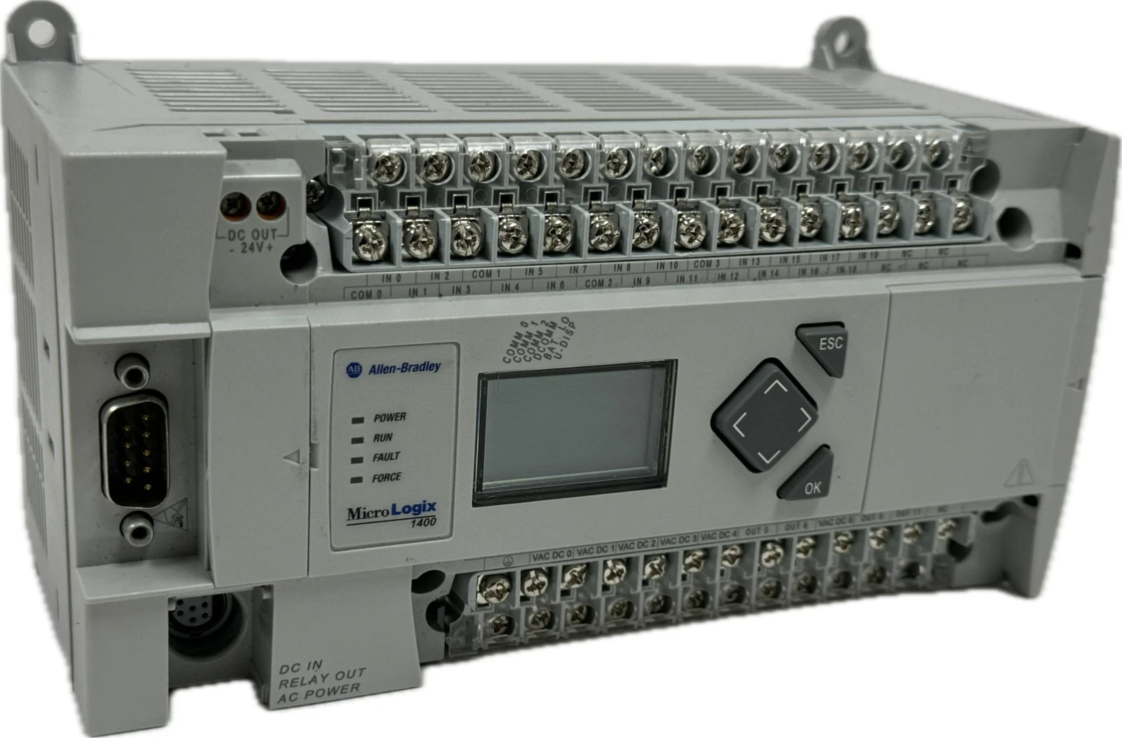 1766-L32BWA | Allen-Bradley MicroLogix 1400 PLC, 110/240V AC Power