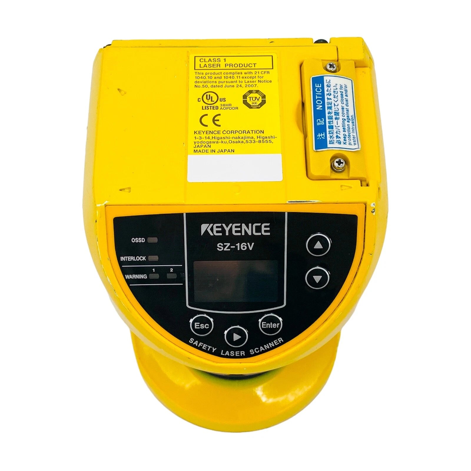 SZ-16V | Keyence Multi-Zone Safety Laser Scanner, 270° Coverage, IP65