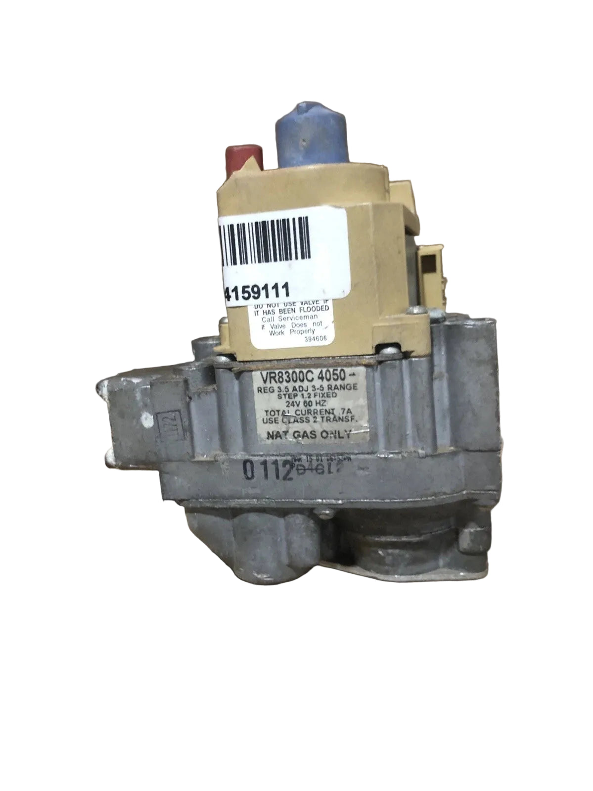 VR8300C4050 | Honeywell 24V Natural Gas Valve 3/4" Standing Pilot Step Opening