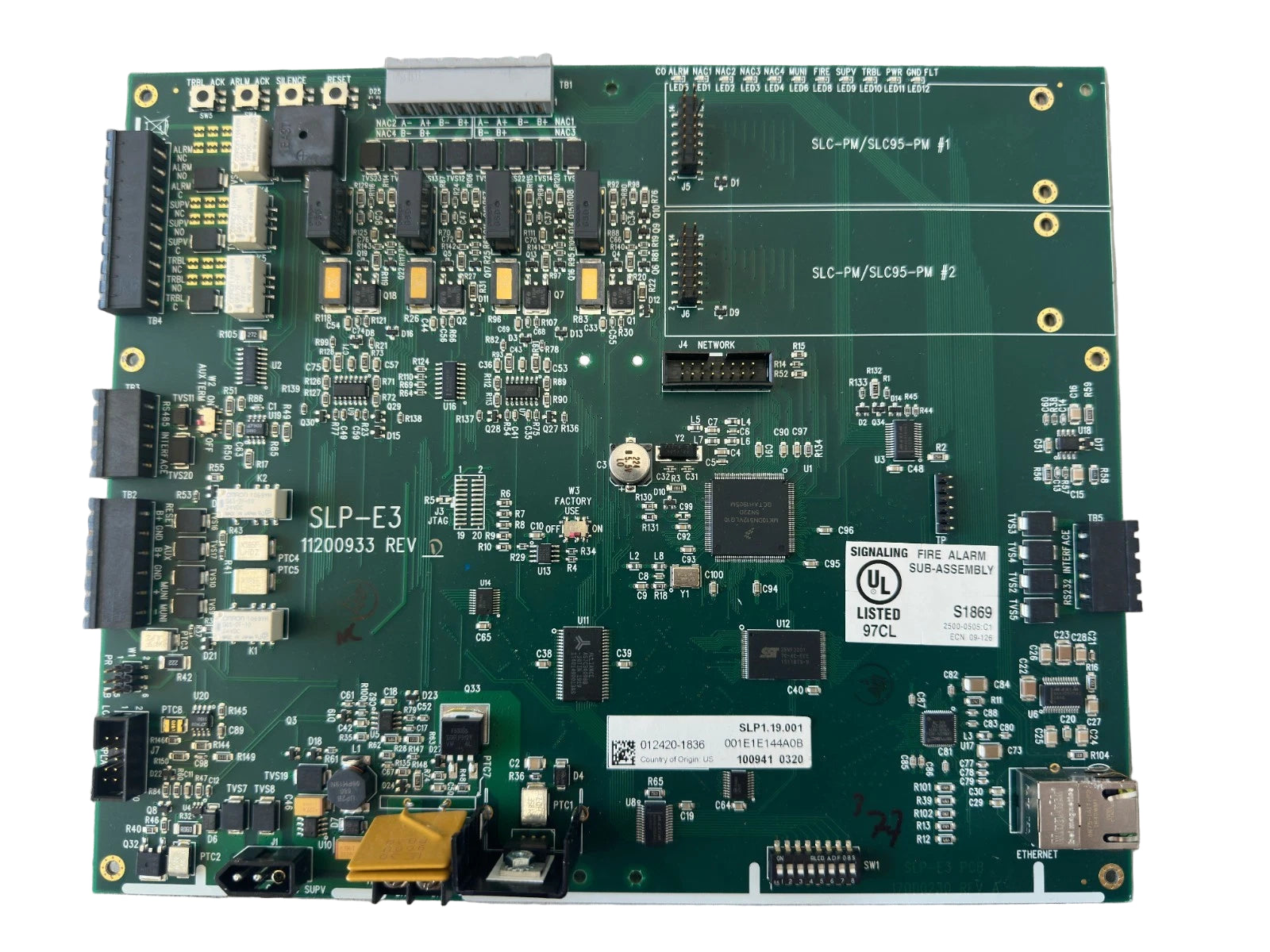 SLP-E3 | Gamewell-FCI Fire Alarm Motherboard for E3 Series Systems