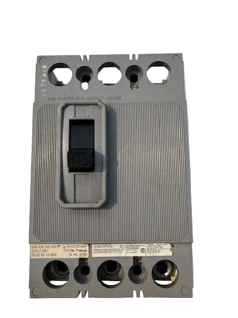 Siemens QJ23B100H 100 Ampere Three-Pole 240 Volt Molded Case Circuit Breaker