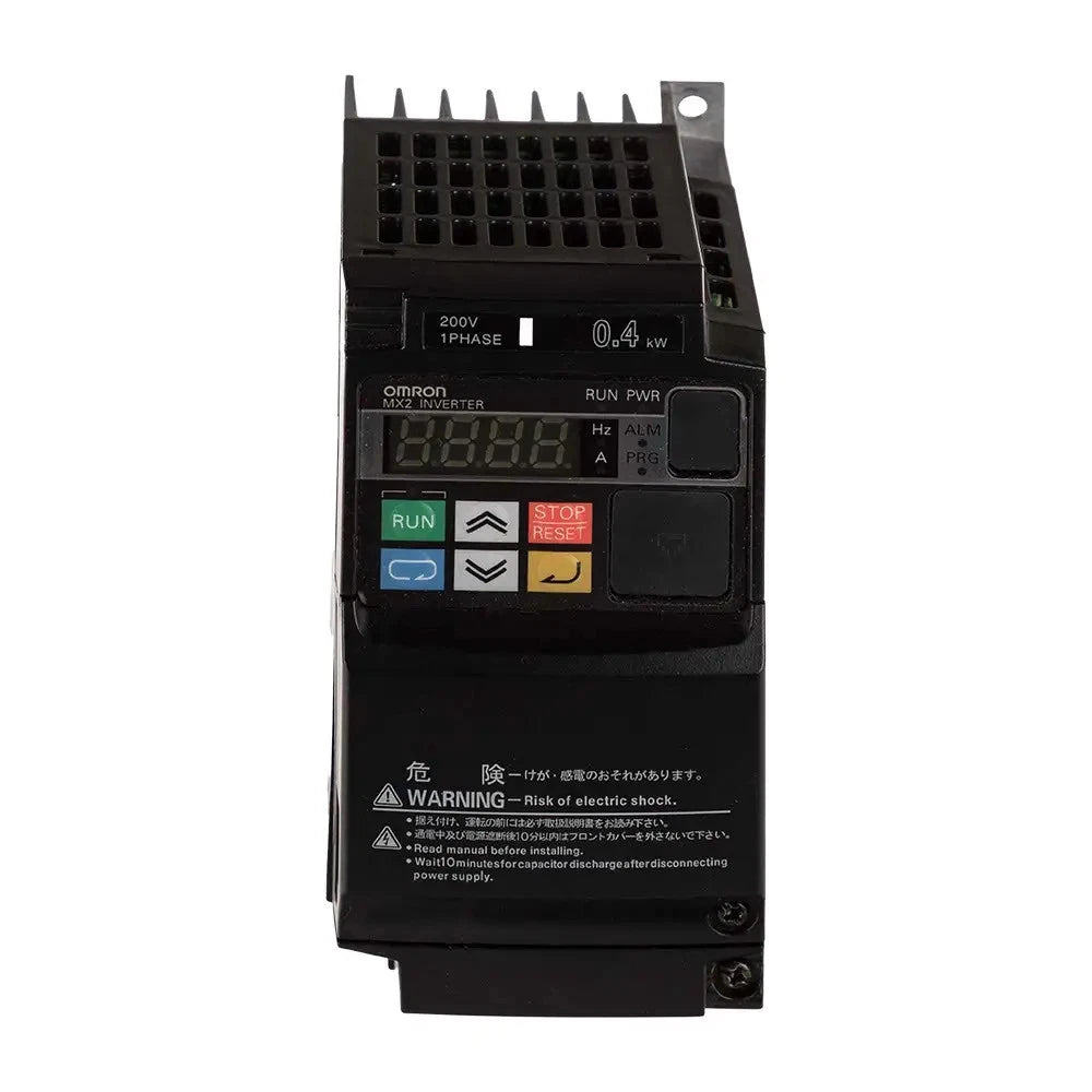 3G3MX2-AB004-E | Omron MX2 Series Compact Inverter Drive 0.55 kW 240 VAC