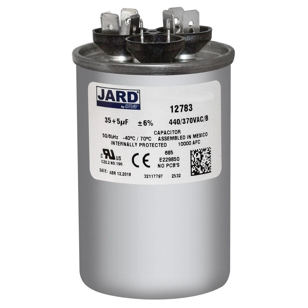 York 328P3505H44N37A5YK 35/5 MFD 440 VAC Dual Run Capacitor
