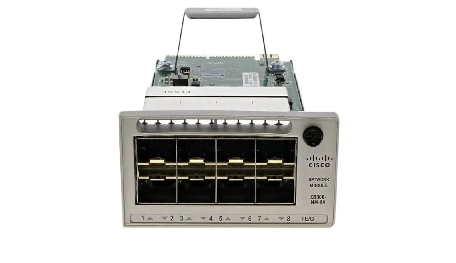 Cisco C9300-NM-8X 8-Port 10 Gigabit SFP+ Network Module for Catalyst 9300 Series Switches