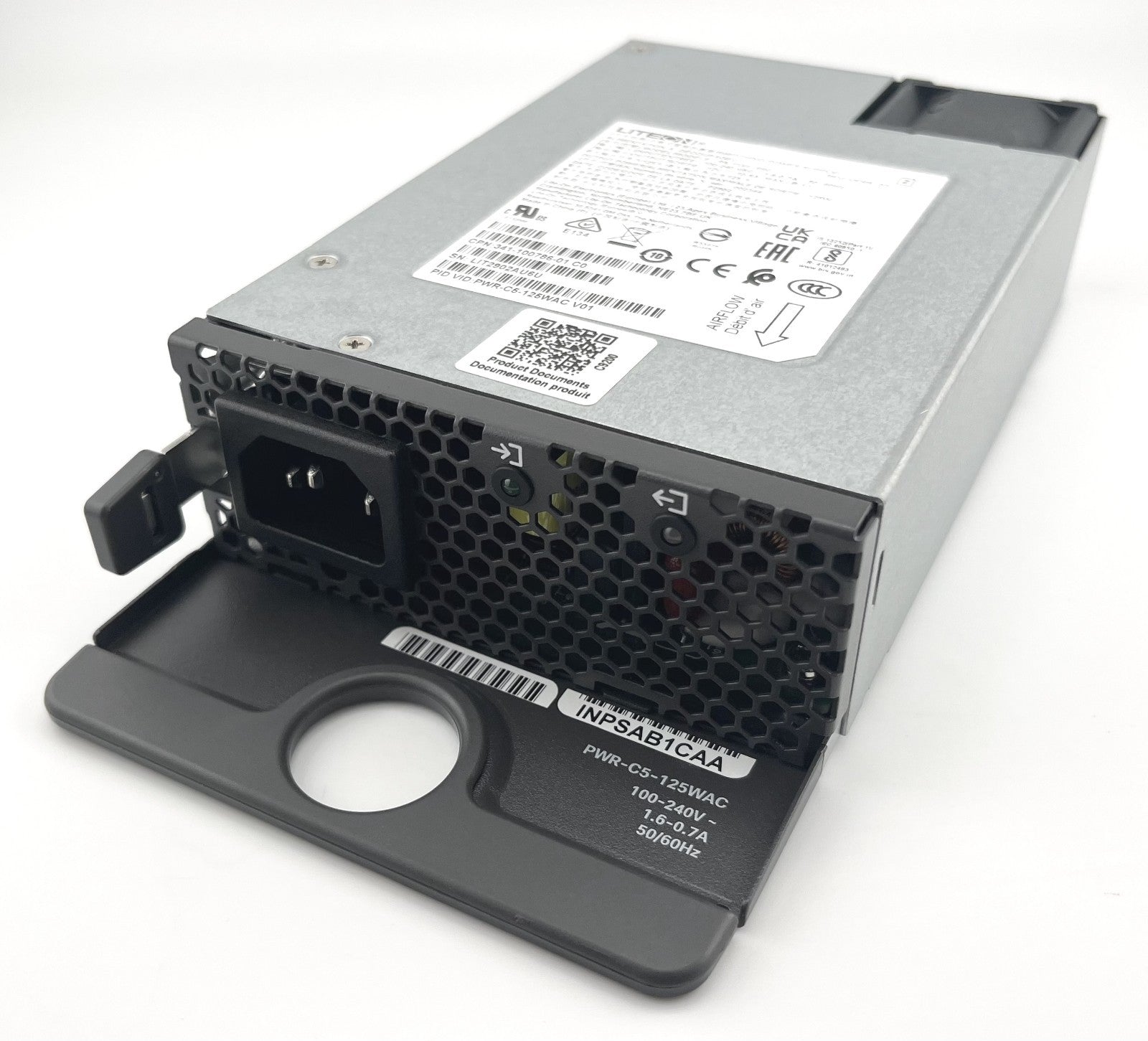 Cisco PWR-C5-125WAC 125W AC Secondary Power Supply for 9200 Series