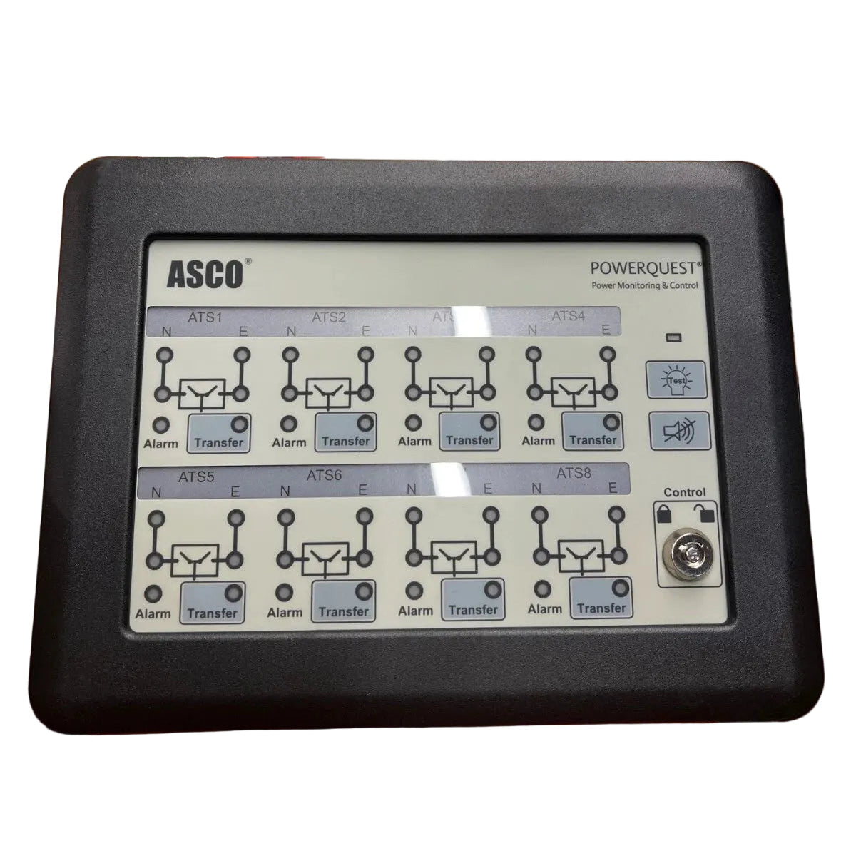 ASCO 5350 Eight-Channel Remote Annunciator for Automatic Transfer Switches