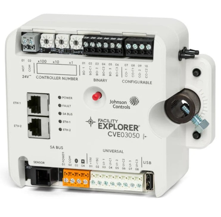 Johnson Controls F4-CVE03050-0P VAV Box Controller with Integrated Actuator and DPT Sensor