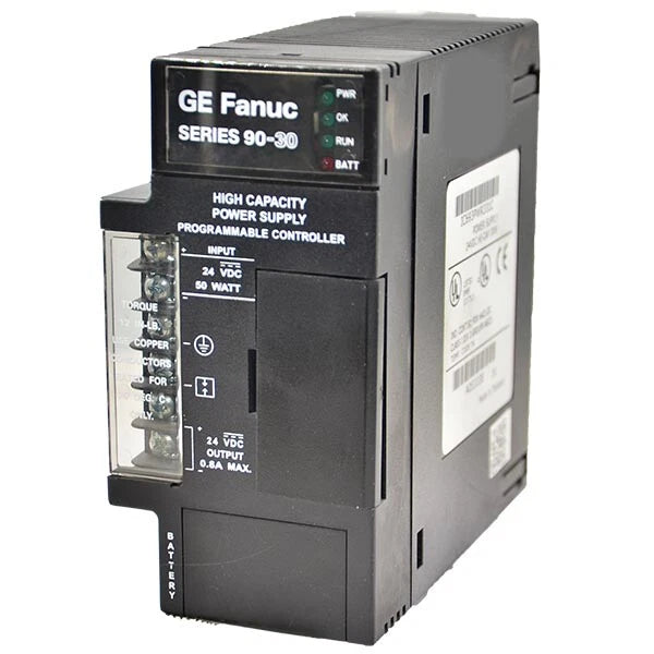 IC693PWR331C | GE Fanuc High Capacity Power Supply for Series 90-30 PLC