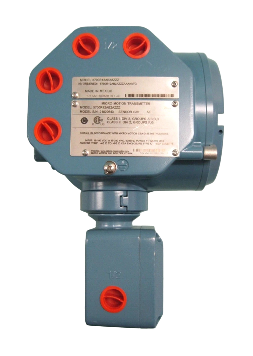 5700R12AB2AZZZ | Emerson Micro Motion Field-Mount Transmitter