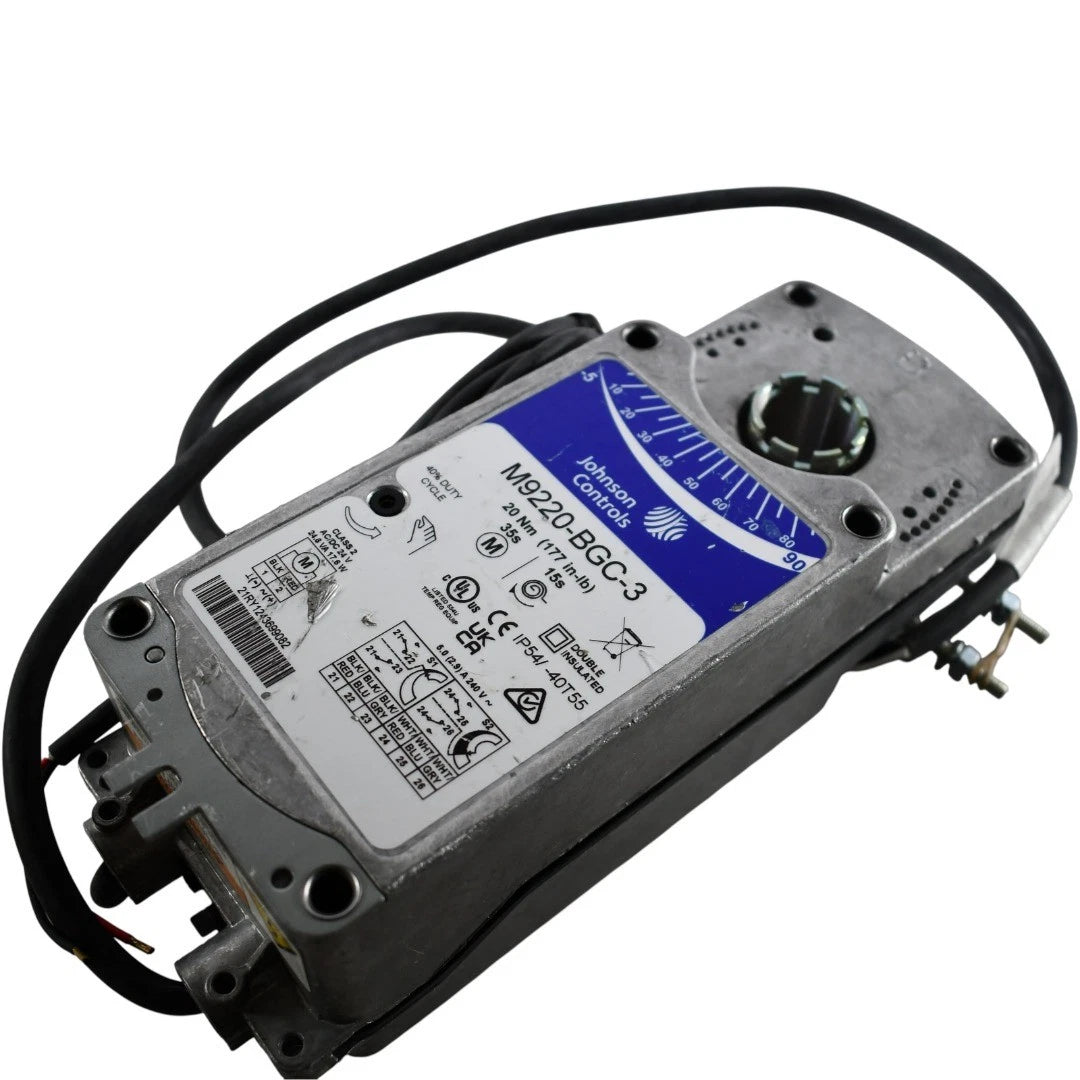 Johnson Controls M9220-BGC-3 24V On/Off Spring-Return Damper Actuator