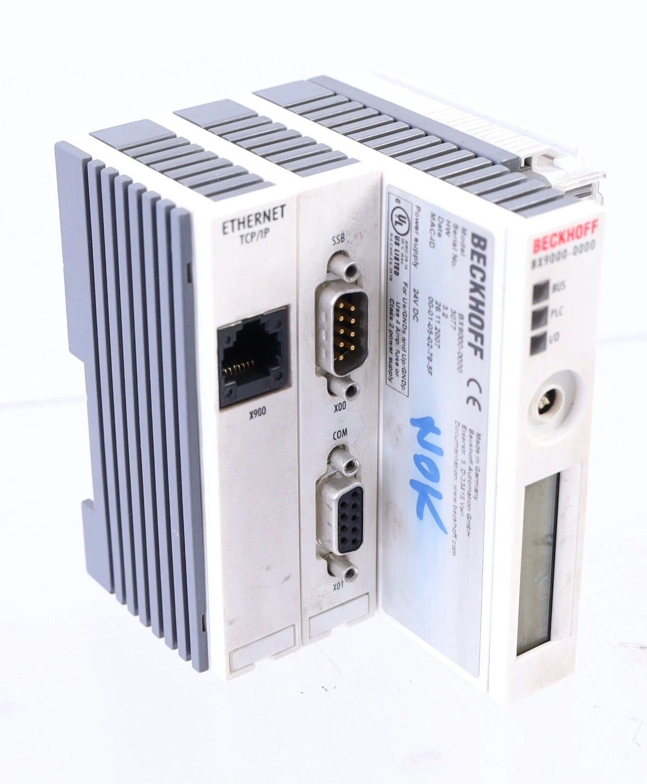 BX9000-0000 | Beckhoff Ethernet TCP/IP Bus Terminal Controller
