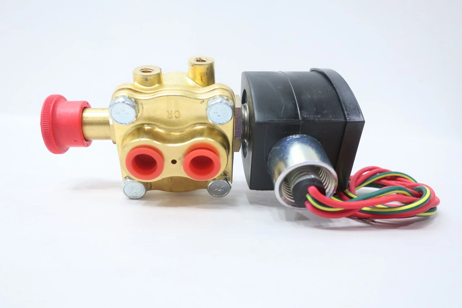 ASCO EF8342G001MS Series 8342 Explosion-Proof Four-Way Solenoid Valve with Manual Override for Industrial Control