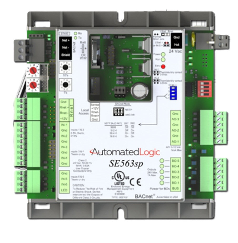 Automated Logic SE563SP BACnet Advanced Application Controller for HVAC Systems