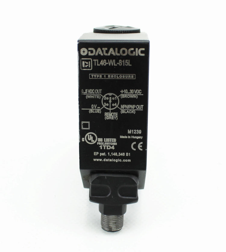 Datalogic TL46-WL-815L RGB Horizontal Contrast Sensor