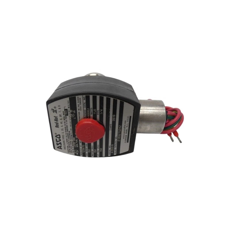 ASCO EV8327G042 Series 8327 High Flow Direct-Acting 3-Way Stainless Steel Control Valve 24 VDC