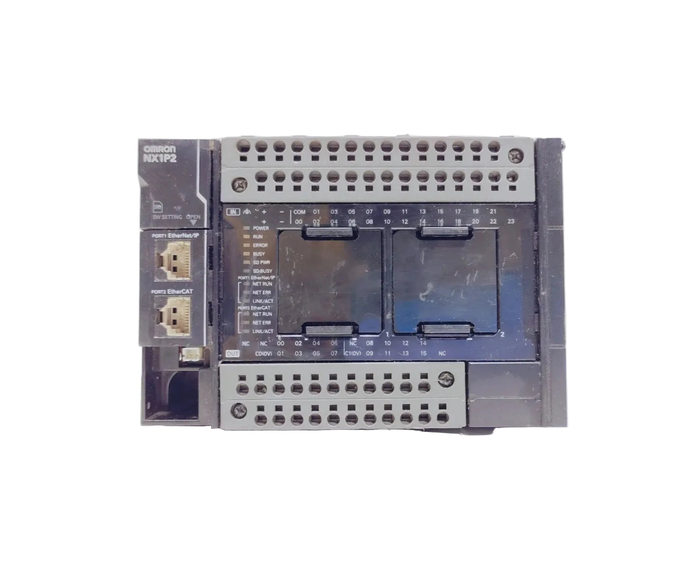 NX1P2-1040DT | Omron NX1P2 Programmable Controller 40 I/O NPN EtherCAT