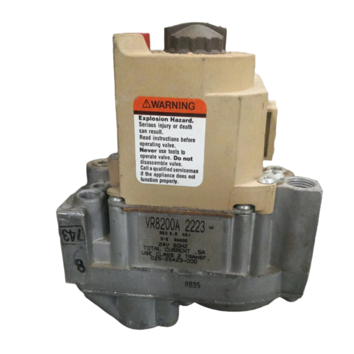 025-25423-000 | Honeywell Gas Valve For Standing Pilot
